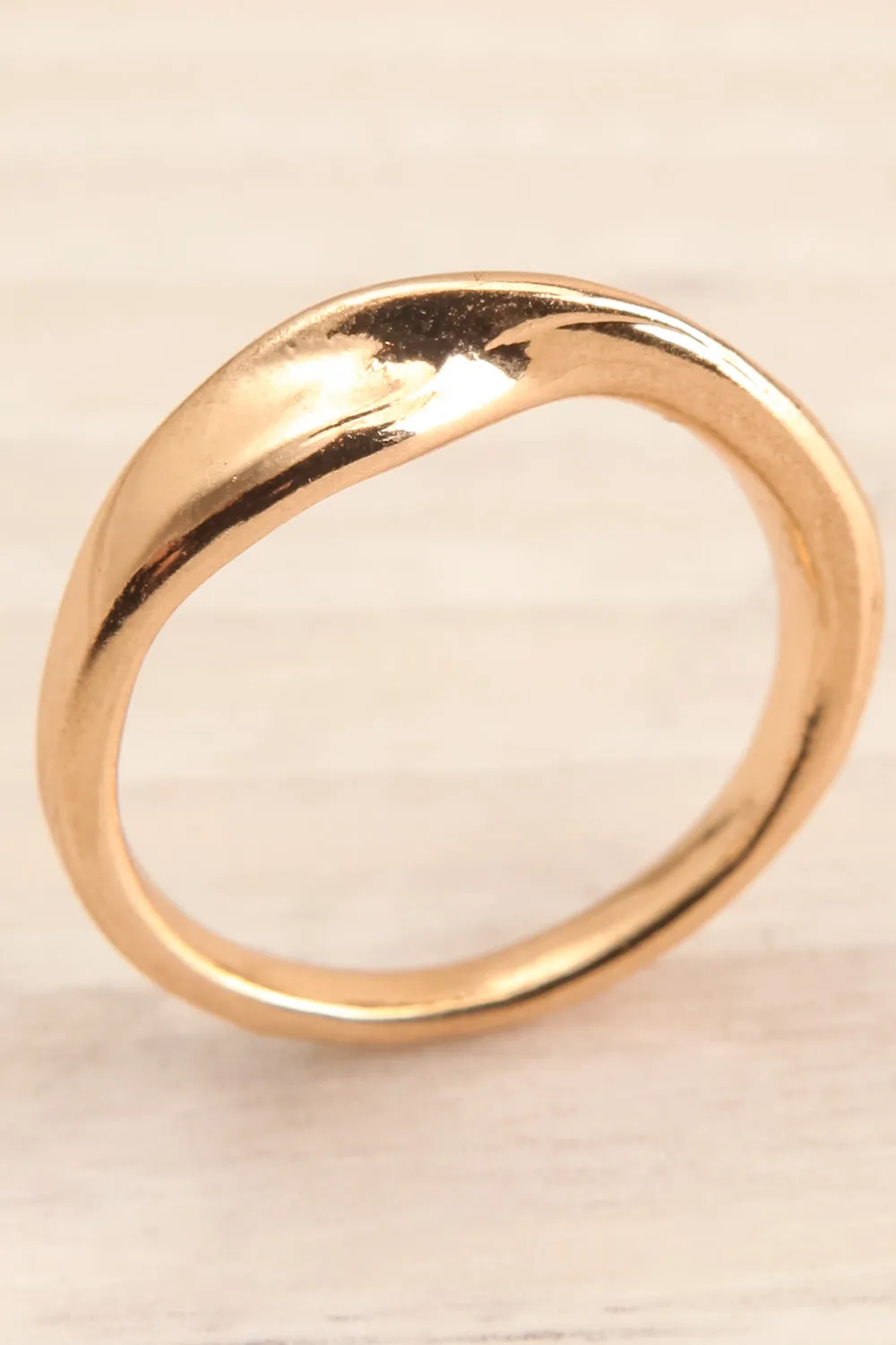 Mosgiel Gold | Set of 7 Stackable Minimalist Rings