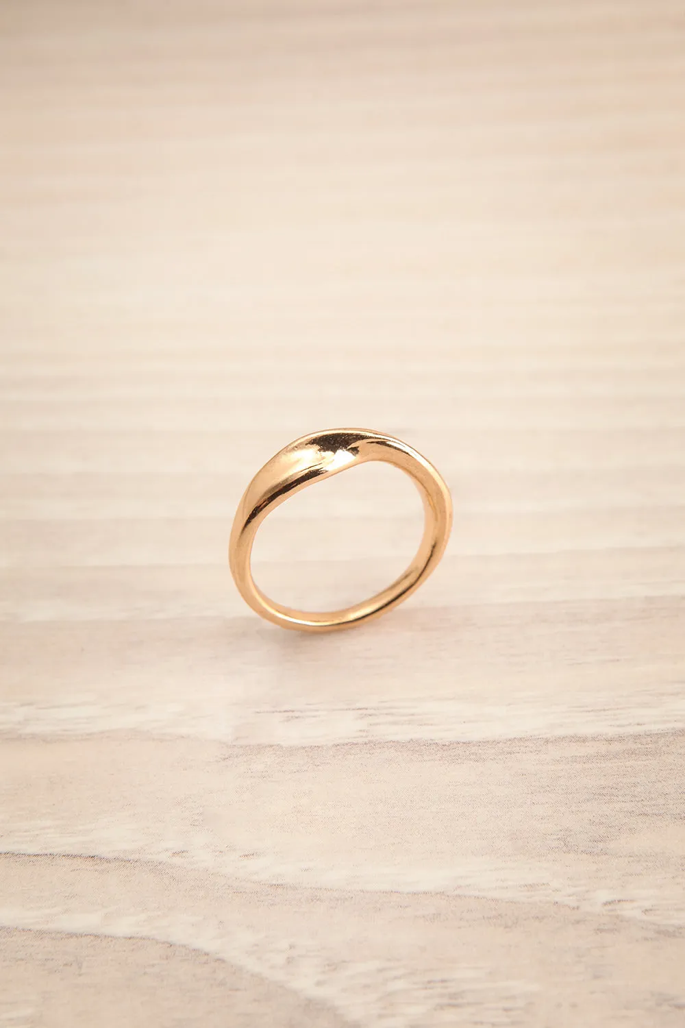 Mosgiel Gold | Set of 7 Stackable Minimalist Rings