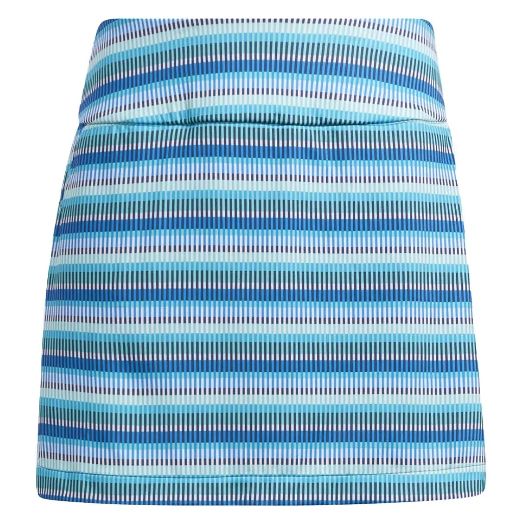 New Adidas 365 Print Golf Skort -Blue/Jade/Navy  MSP$75