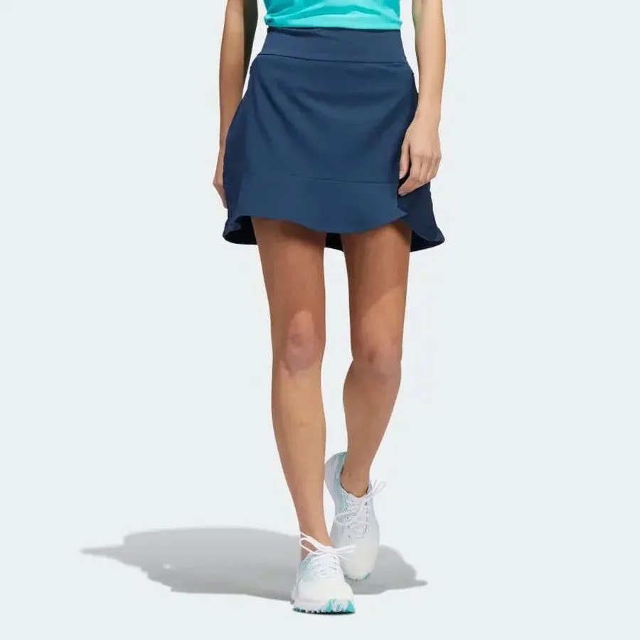 New Adidas Crew Navy Frill Golf Skort Size XL MSP$75