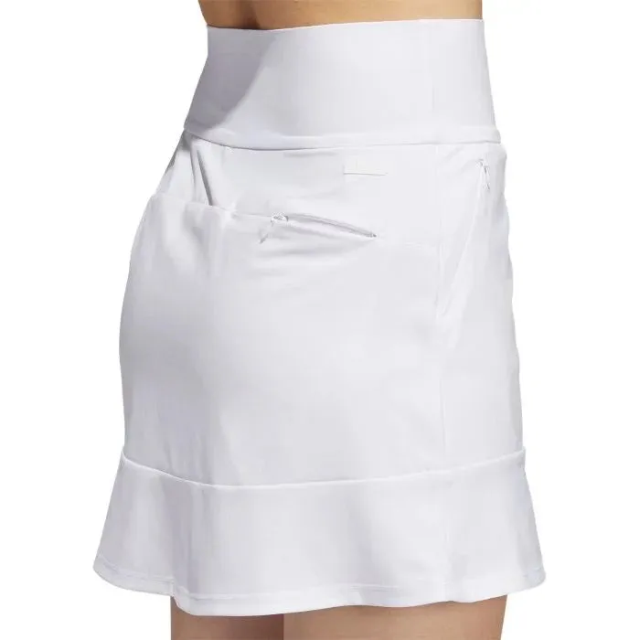 New Adidas White Frill Golf Skort