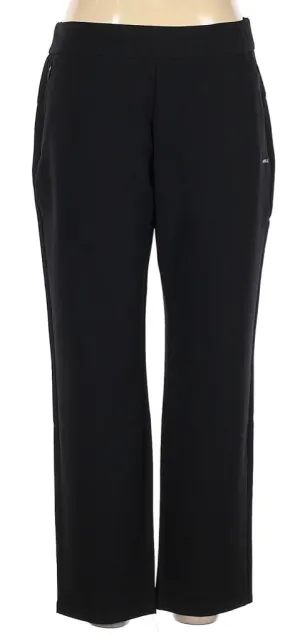 New Annika by Cutter & Buck Black Pull-on Ankle Pants MSP$125