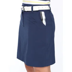 NEW Belyn Key 18" Navy Blue (Ink) Golf Skort Size M MSP$116