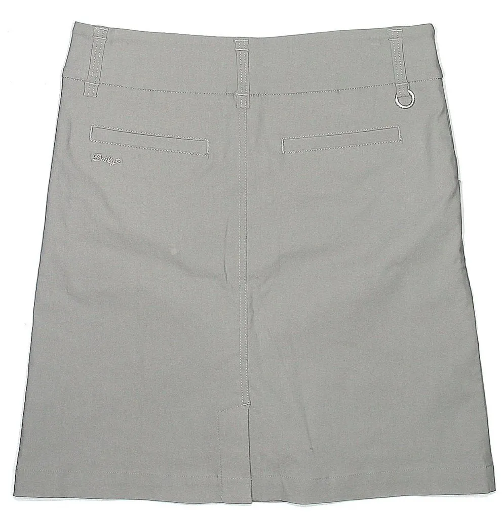 New Daily Sports Gray Pull-on Magic Golf Skort Size 8 MSP$124