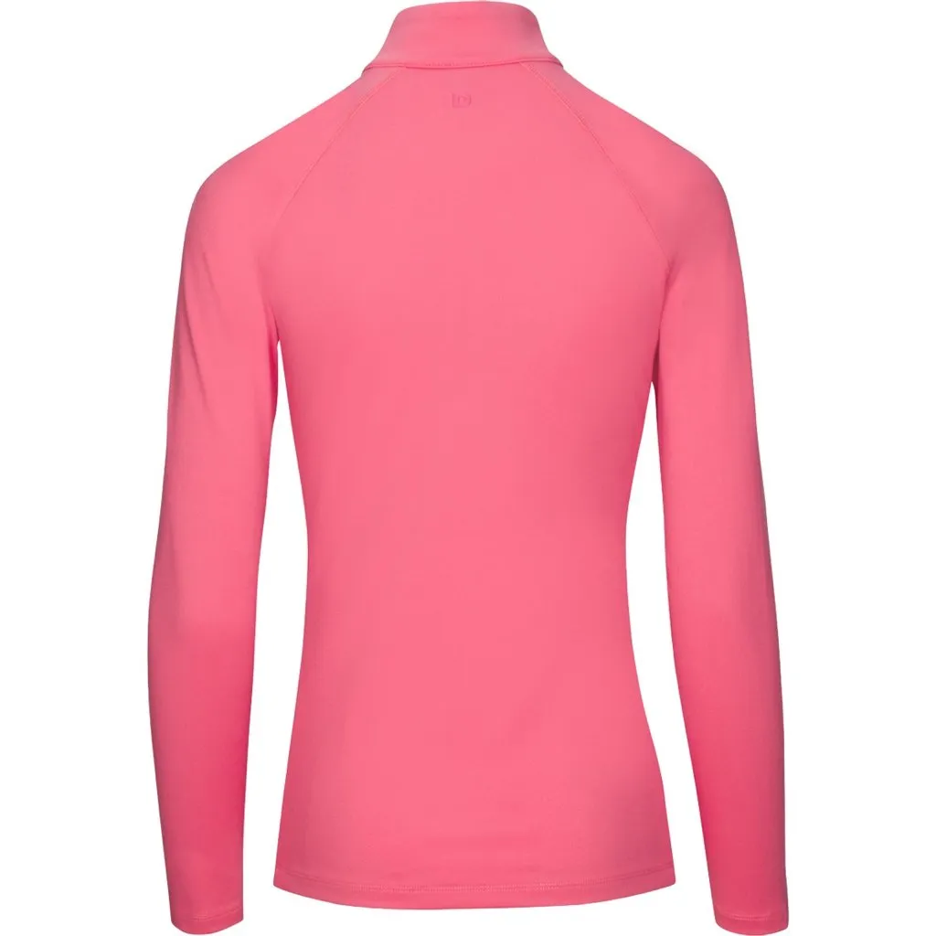 New Dunning Women's Riley Performance 1/4 Zip Pullover w/ Sleeve Logo Size XL MSP$104