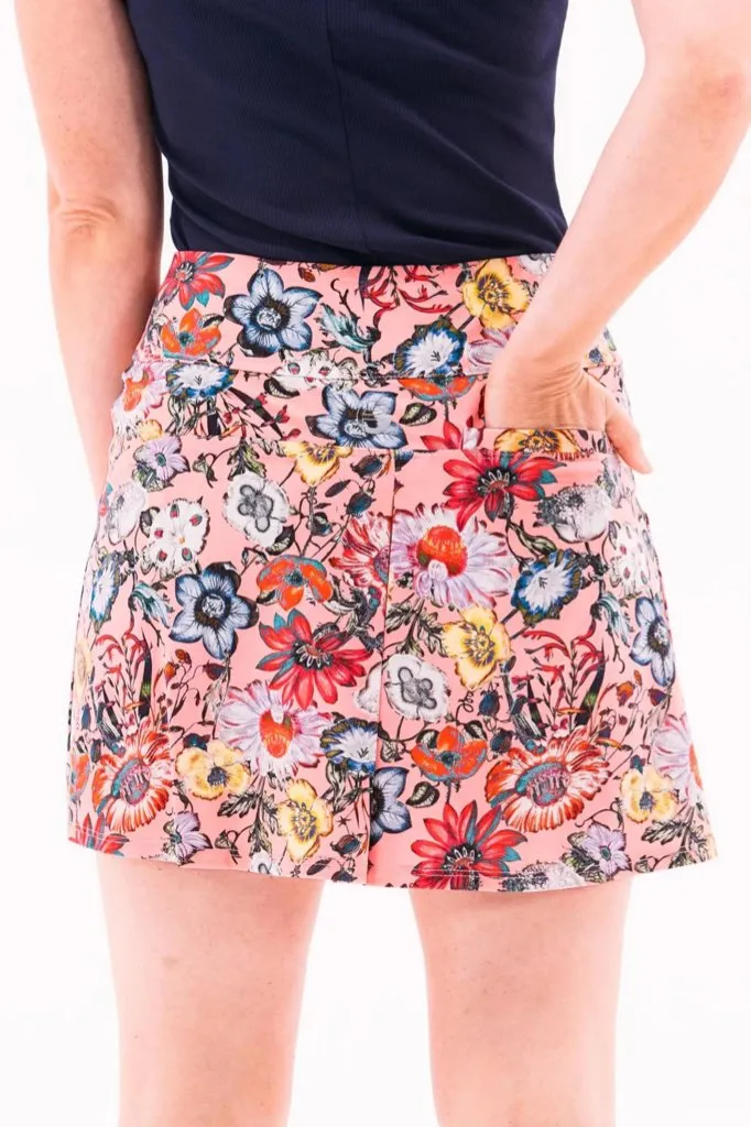 New Foray Golf Core 3.0 Skort - Pink Floral MSP$160