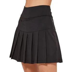 New GGBlue Black Zippy Golf Skort Size S
