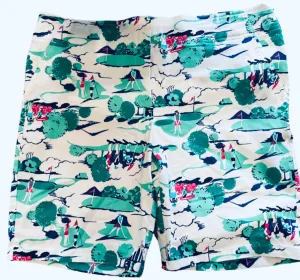 New Izod Golf Shorts with Golf Prints Size 18