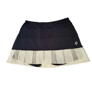 New Jofit Navy Skort with Mesh Pleats Size L MSP$92