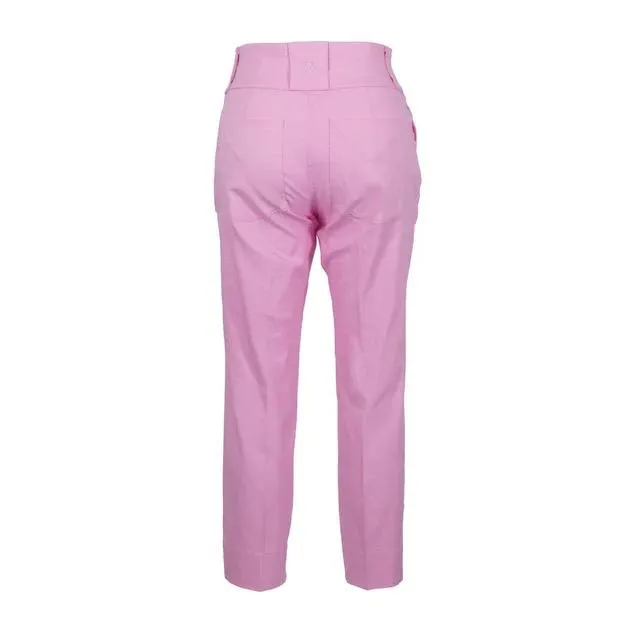 New Jofit Pink Slimmer Crop Pants Size S MSP$98