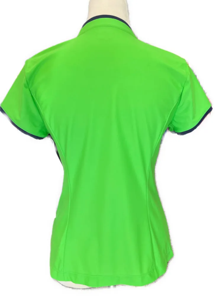 New Kinona Gimme Putt Short Sleeve - Fairway Green Size S MSP$119
