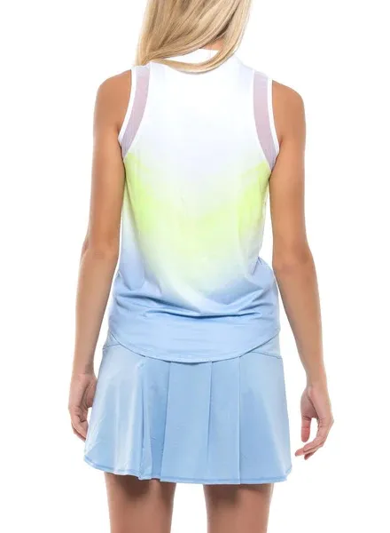 New Lucky in Love Wild Ombre Golf Tank Size L MSP$72