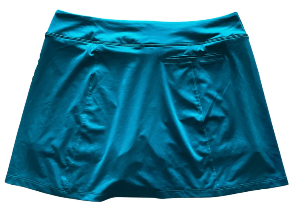 New Nike Golf Precision Knit Skort - Cyan/Teal MSP$75