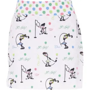 New Skort Obsession Soft Girls White Golf Skort Size XL MSP$72