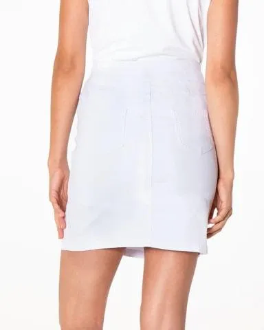 New Sport Haley Slimsation White Pullon Skort Size 14 MSP$69.50