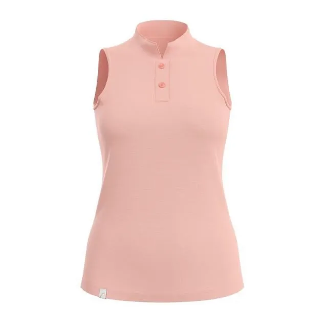 New Swingdish Women's Esmeralda Peach Flower Golf Top Size XL MSP$89