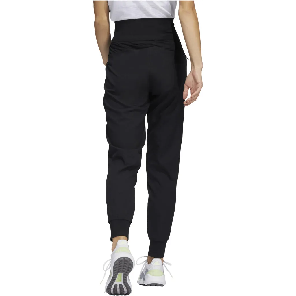 New Women's Adidas Black Prime Blue Woven Jogger MSP$70