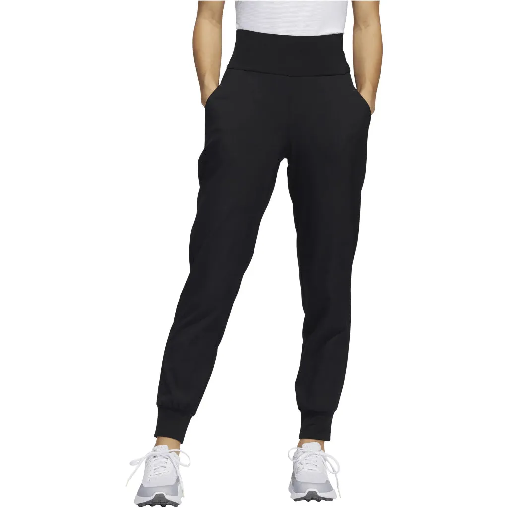 New Women's Adidas Black Prime Blue Woven Jogger MSP$70