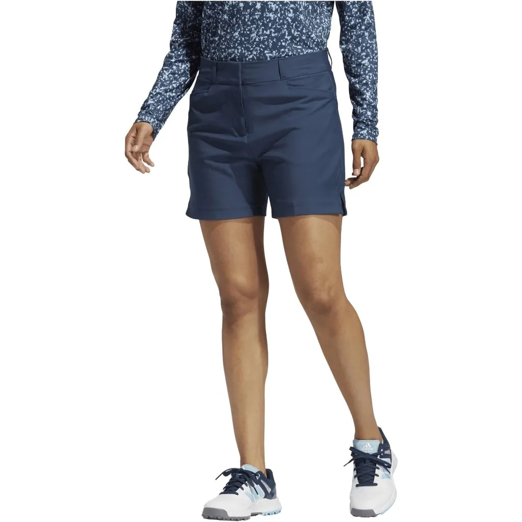 New Women's Adidas Crew Navy 5" Golf Short Size 6