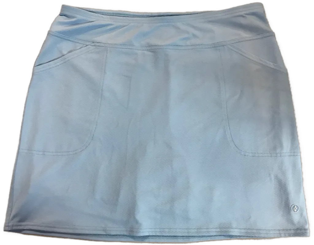 New Women's Jofit Blue Mina Golf Skort -Long Size L