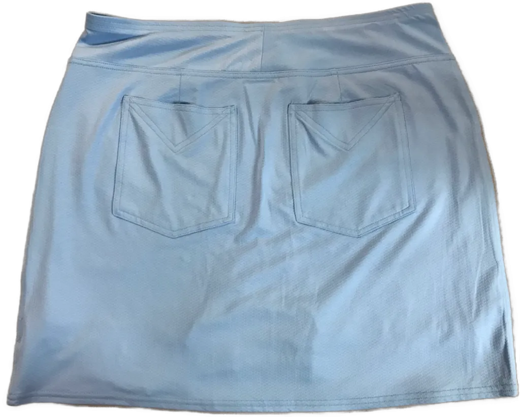 New Women's Jofit Blue Mina Golf Skort -Long Size L