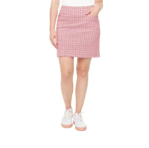 New Women's Swing Control "Cubes" Print Golf Skort MSP$130