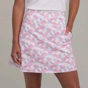 New Zero Restriction Sadie Golf Skort - Storm Print Size M