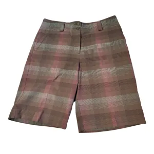 Nike Brown Plaid Shorts SIze 6