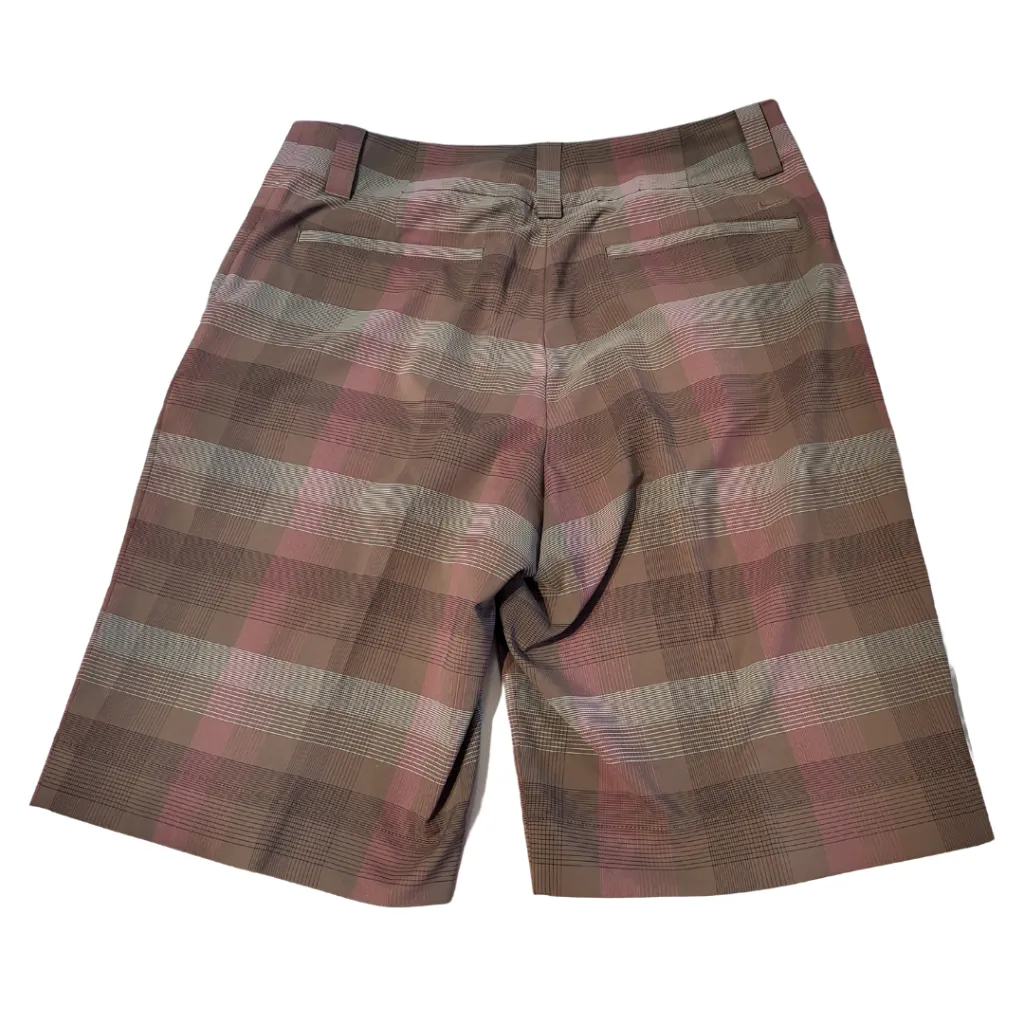Nike Brown Plaid Shorts SIze 6