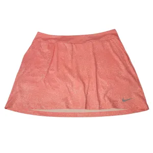Nike Dri-Fit Pink and White Specked Pull-On Golf Skort Size XL MSP$75
