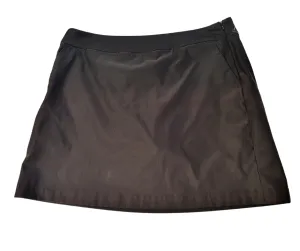 Nike Golf Black Side Zip Skort Size 10 MSP$80
