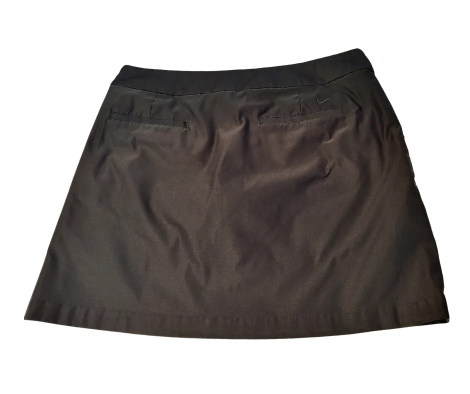 Nike Golf Black Side Zip Skort Size 10 MSP$80