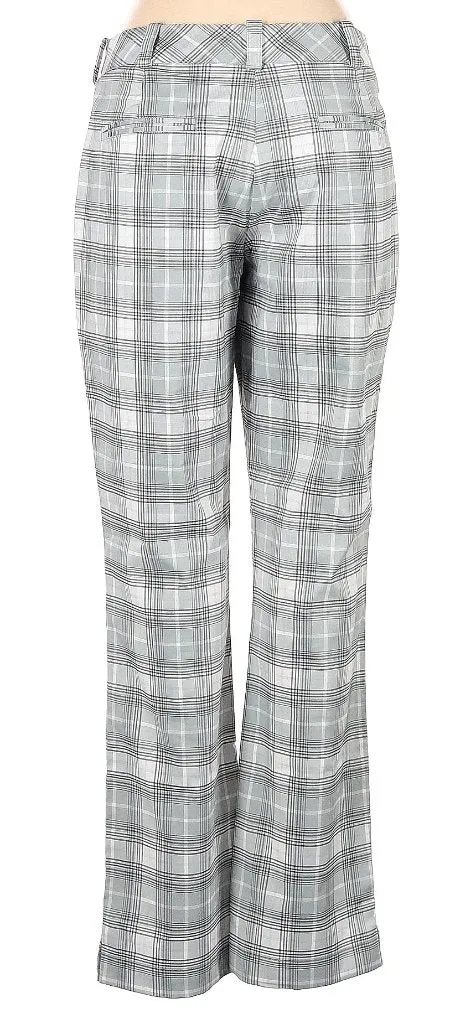 Nike White & Gray Plaid Golf Pants Size 10