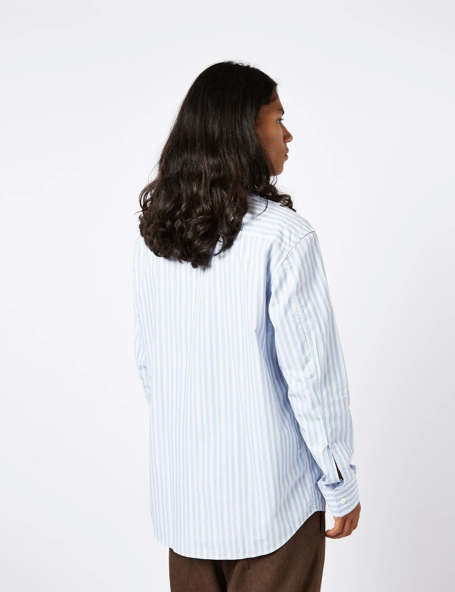 NN07 Freddy Shirt - Blue Stripe