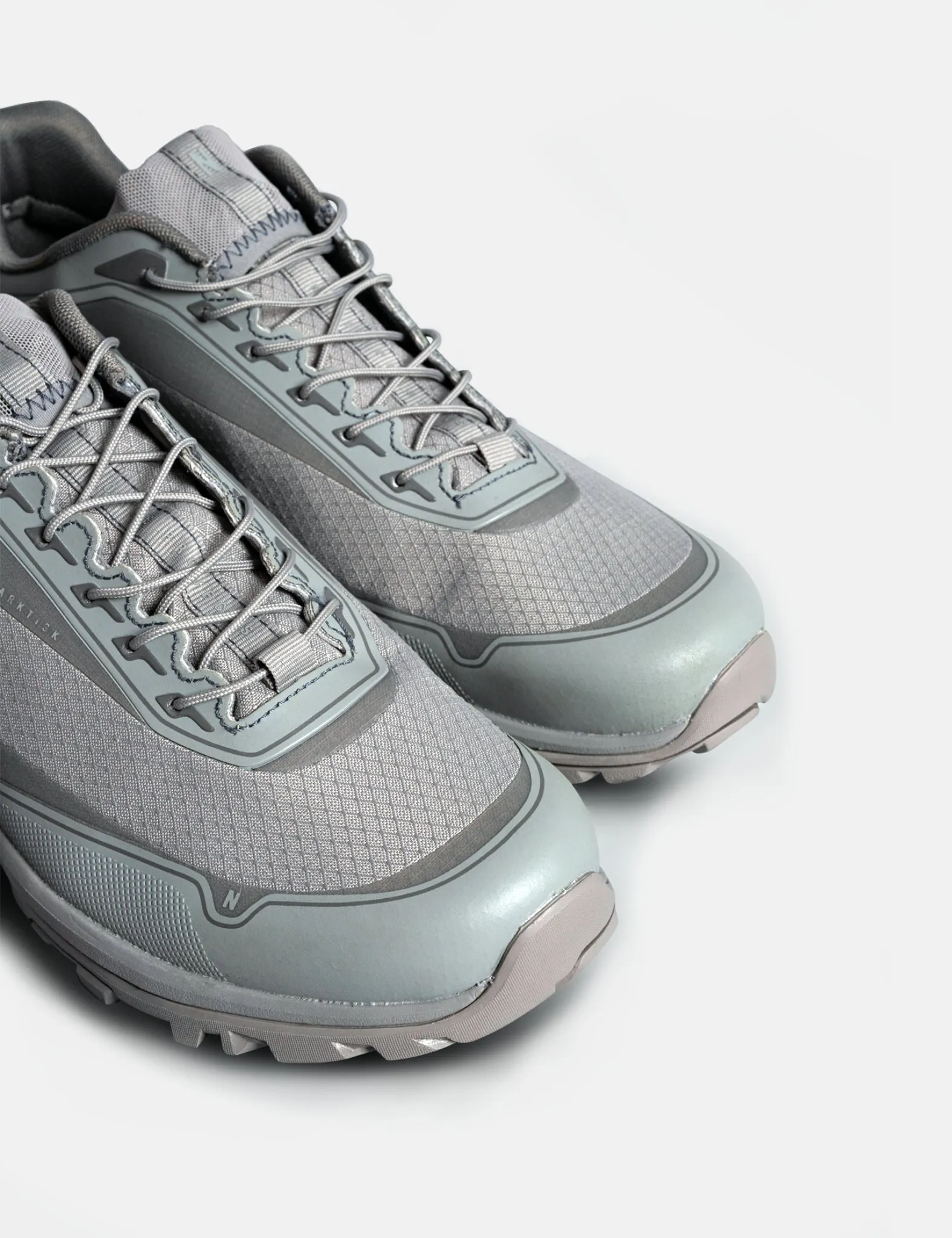 Norse Projects ARKTISK Lace Up Runner Trainers V02 - Slate Grey