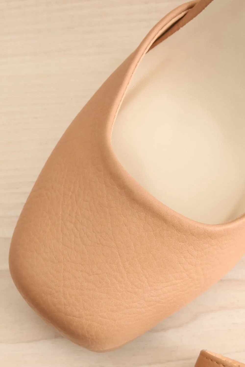 Oslaux Beige | High-Heeled Platform Shoes