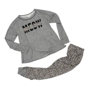 Pajamas 2Pc By Secret Treasures In Grey, Size:S