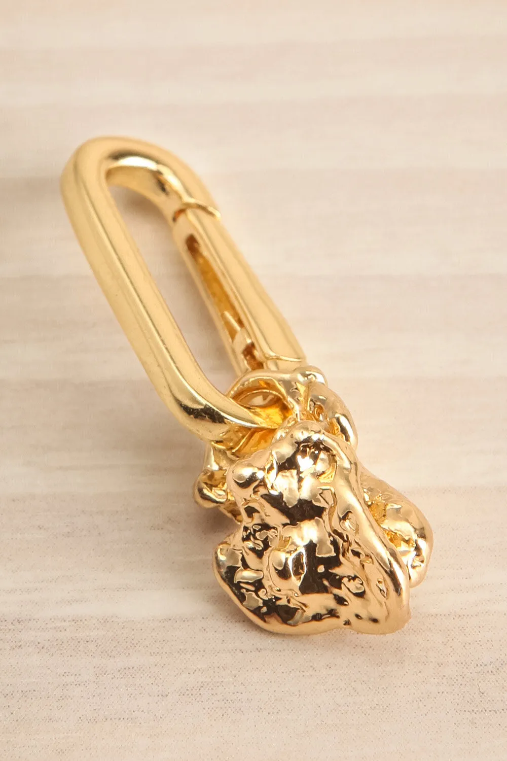 Palaestra Gold | Gold-Plated Stone Charm