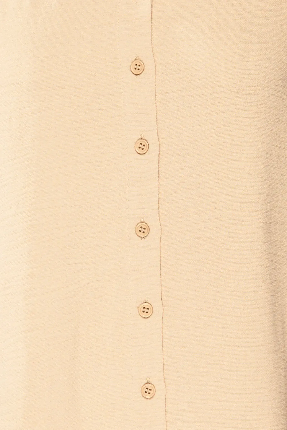 Palanga | Beige Button-Up Blouse