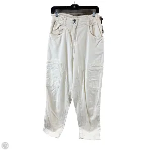 Pants Cargo & Utility By H&m In Cream, Size: 8