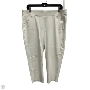 Pants Cropped By Chicos In White, Size: 14