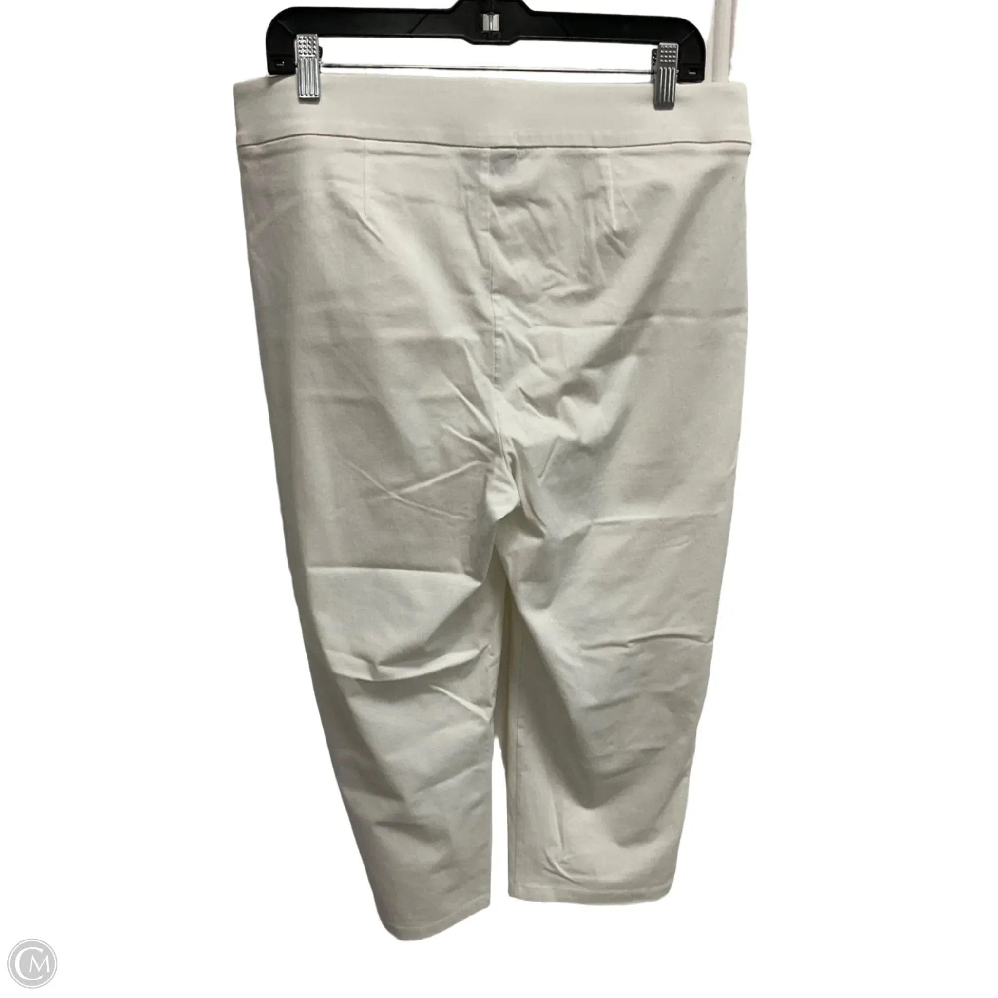 Pants Cropped By Chicos In White, Size: 14