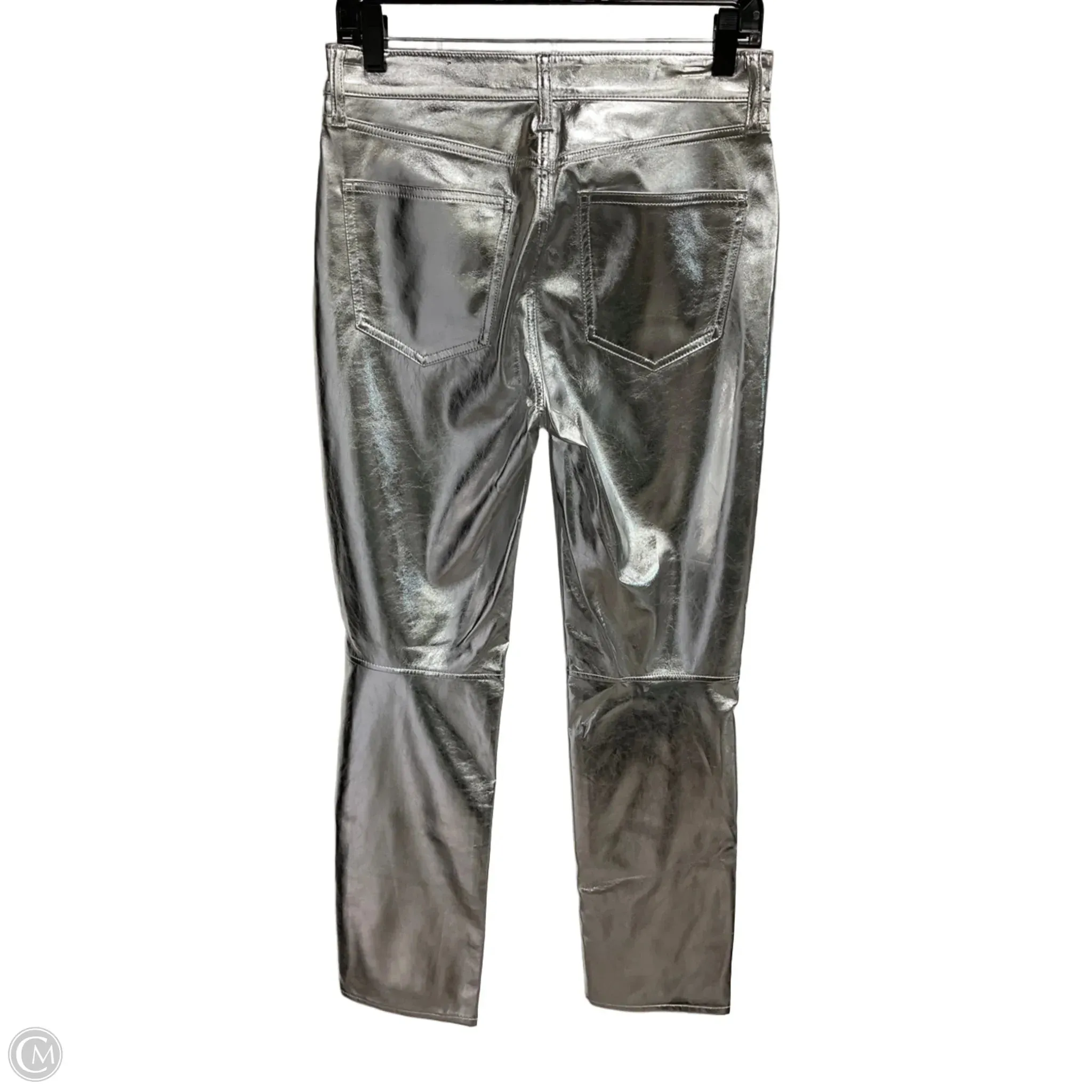 Pants Cropped By Gap In Silver, Size: 6