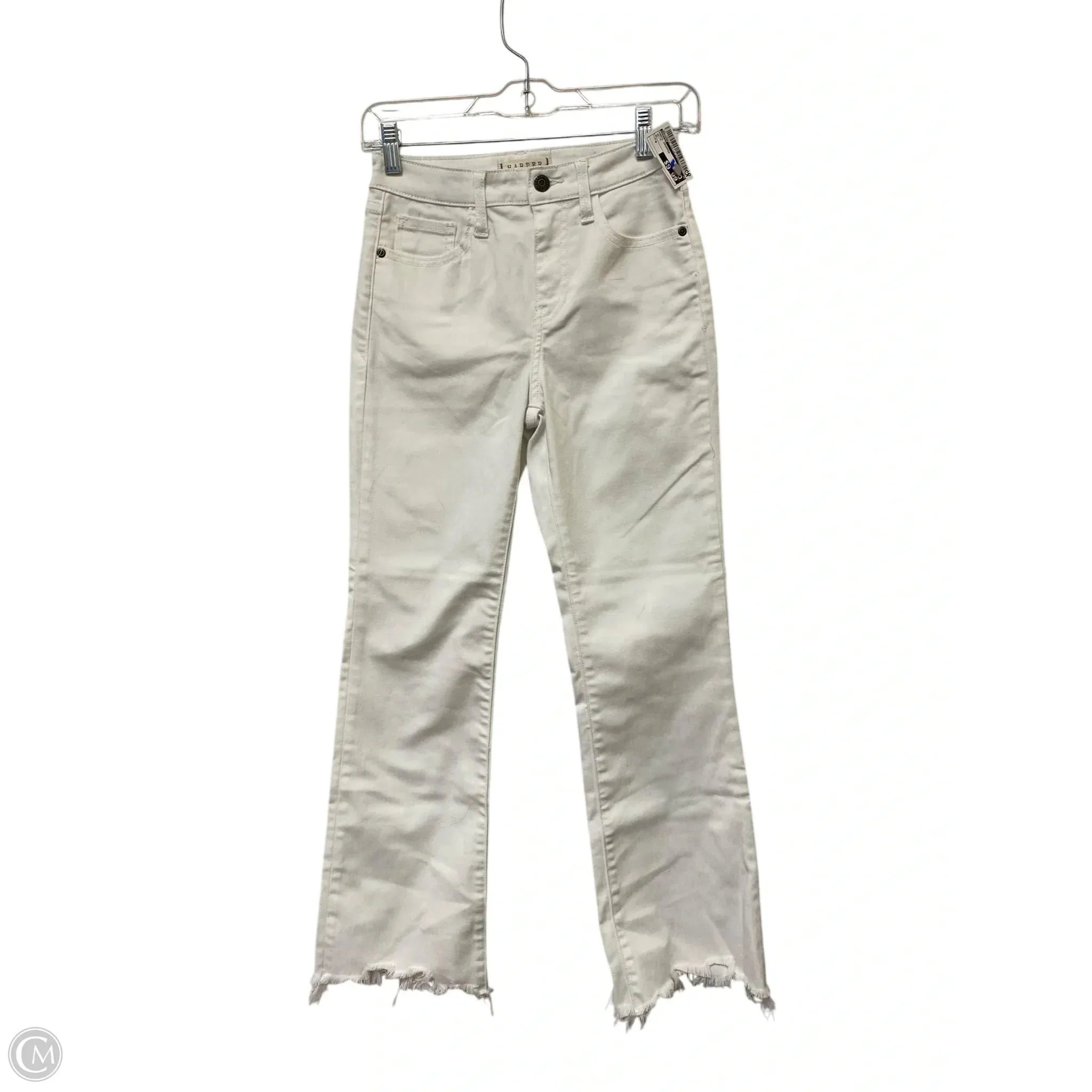 Pants Cropped By Harper In White, Size: 0