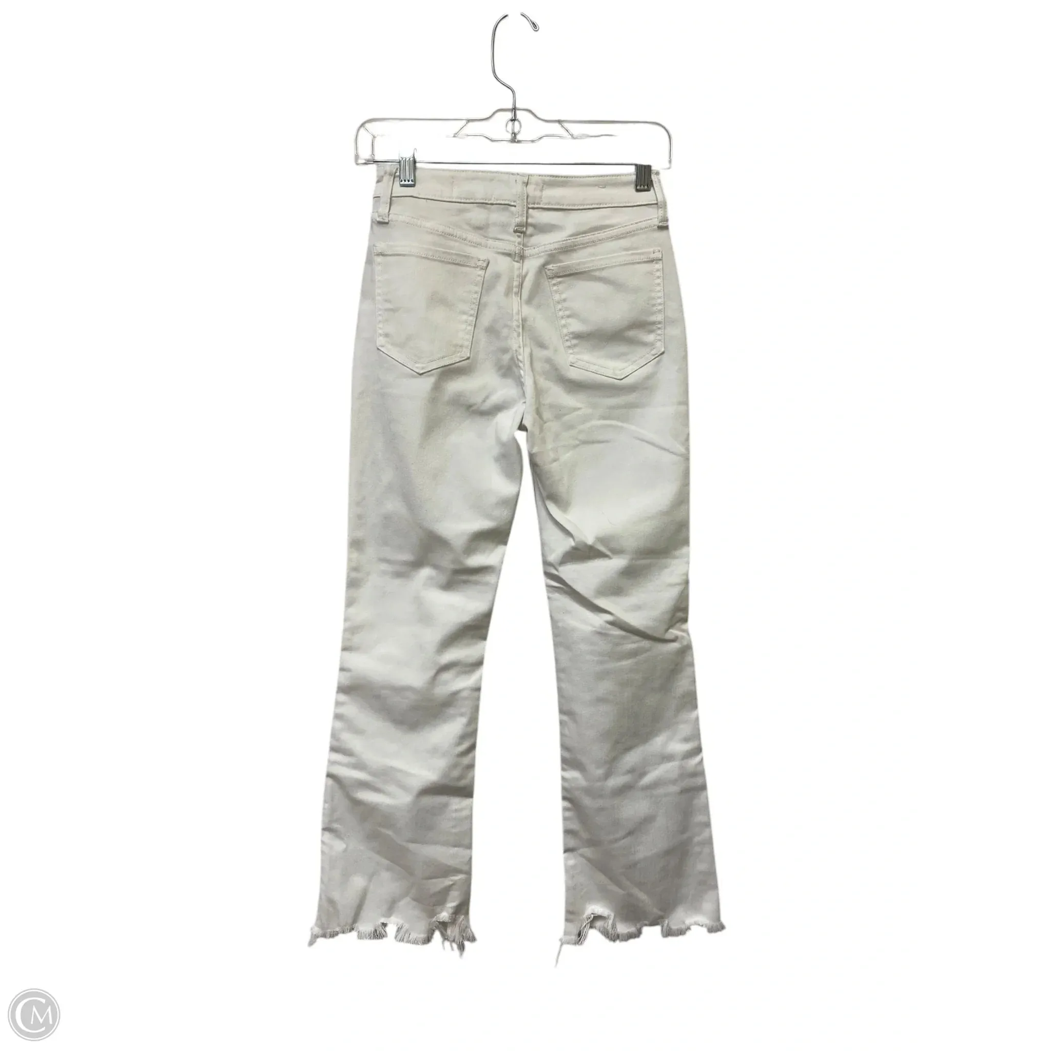 Pants Cropped By Harper In White, Size: 0