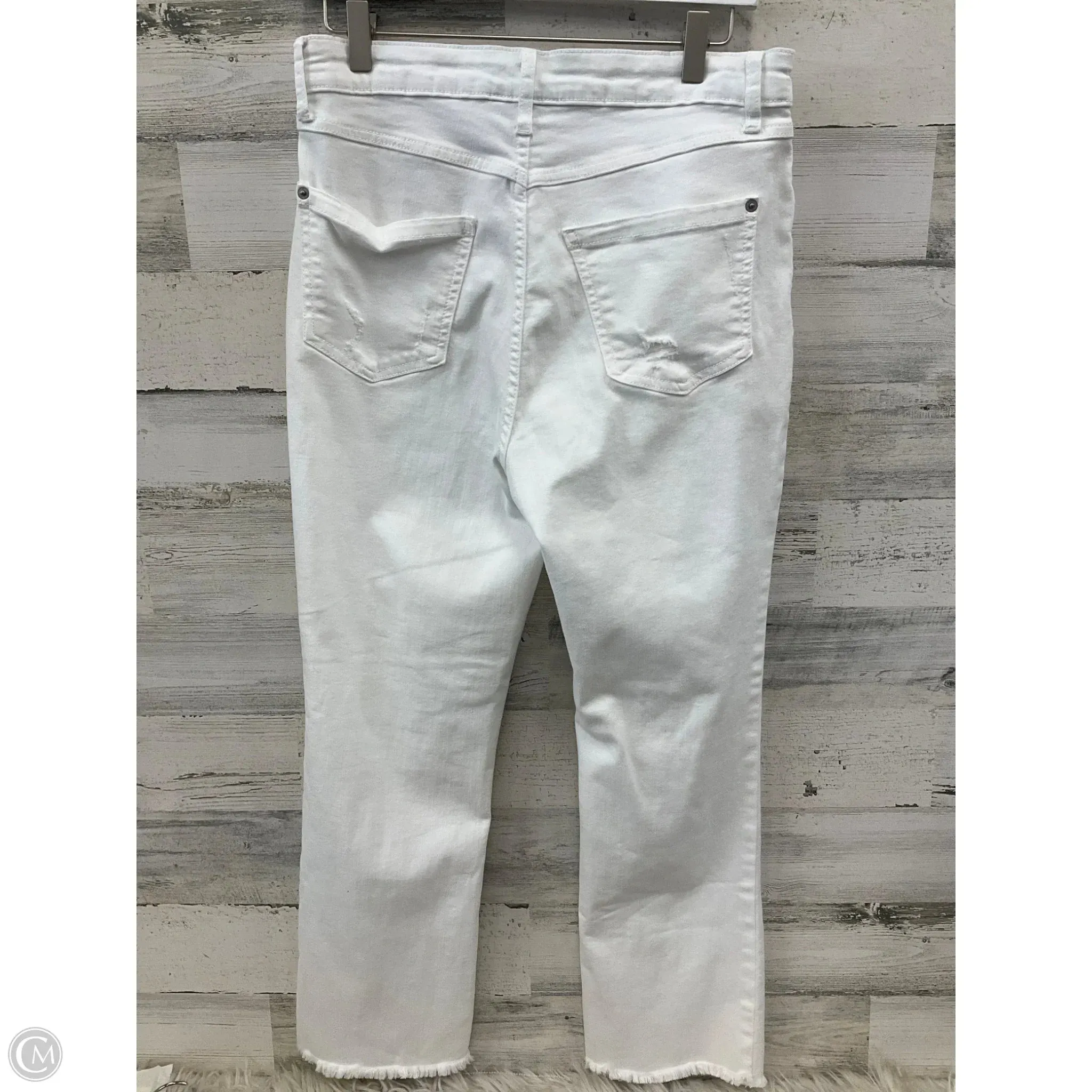 Pants Cropped By Inc In White, Size: 10