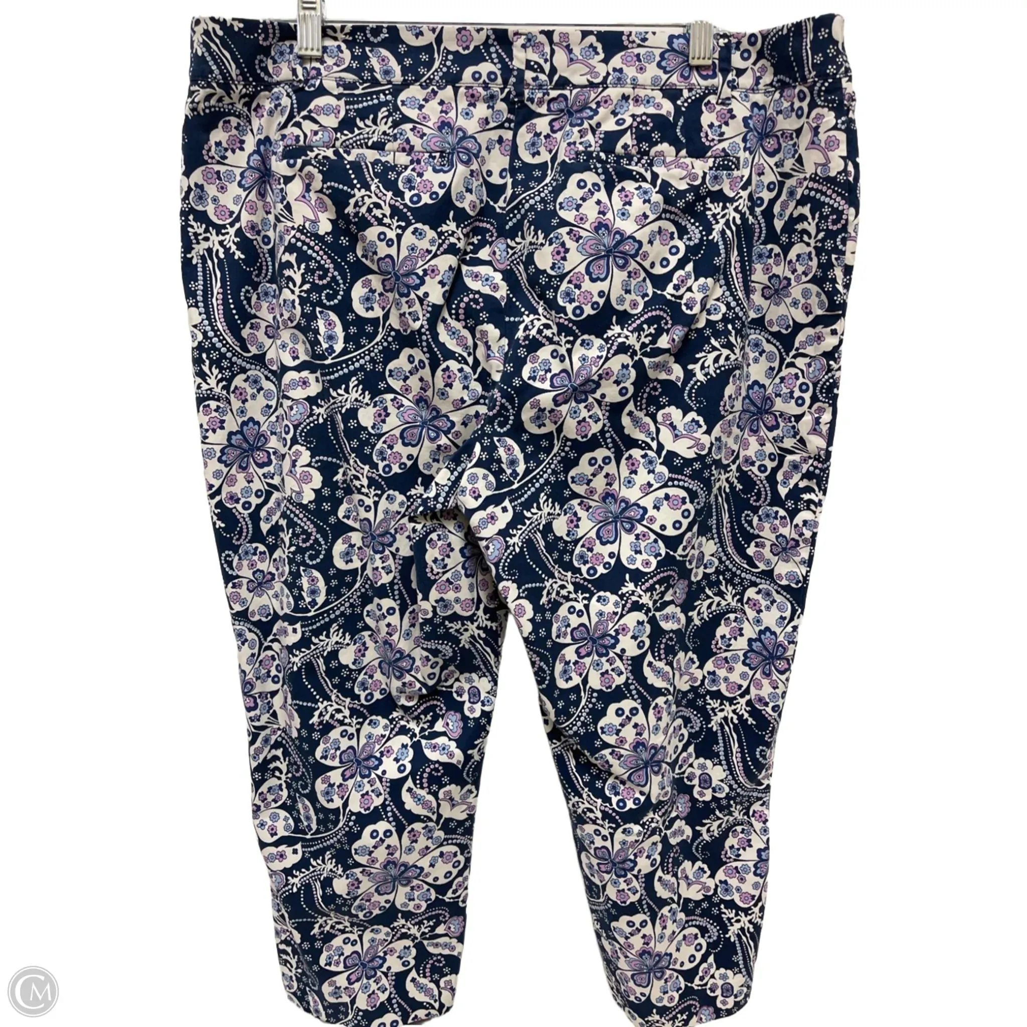 Pants Cropped By Talbots In Multi-colored, Size: 16