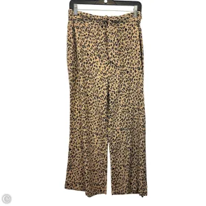 Pants Designer By Leith In Animal Print, Size: L