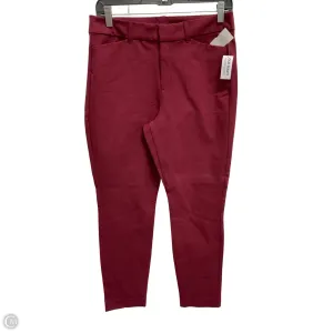 Pants Dress By Old Navy In Maroon, Size: 10