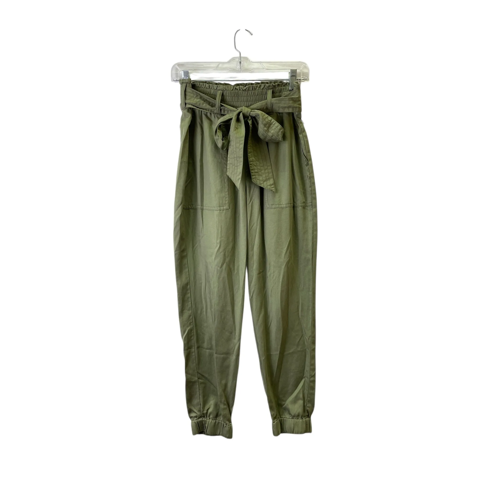 Pants Joggers By Abercrombie And Fitch In Green, Size:6